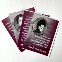 Load image into Gallery viewer, Overlooked Suffragists Notecards