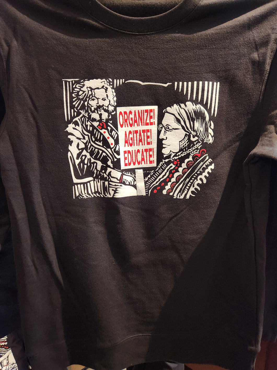 Organize, Agitate, Educate Crewneck Sweater