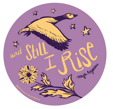 And Still I Rise Sticker