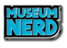 Load image into Gallery viewer, Museum Nerd Enamel Pin