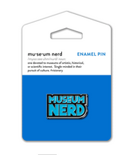 Load image into Gallery viewer, Museum Nerd Enamel Pin