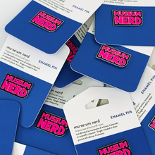 Load image into Gallery viewer, Museum Nerd Enamel Pin