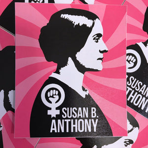 Susan B. Anthony Dellarious Sticker