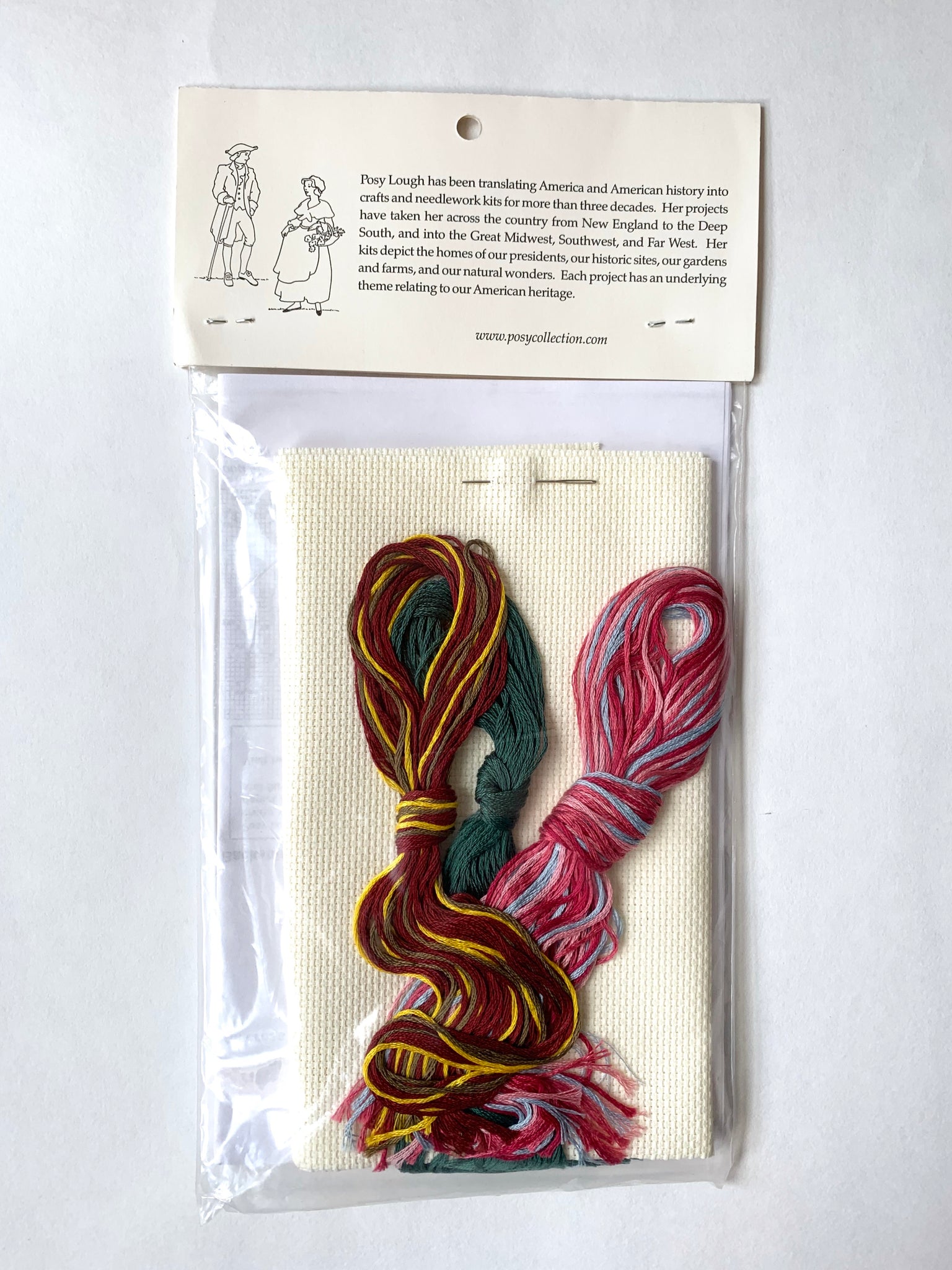 Sampler Embroidery Kit - Needlepoint Joint