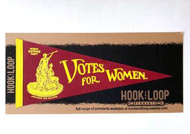 Votes For Women Pennant