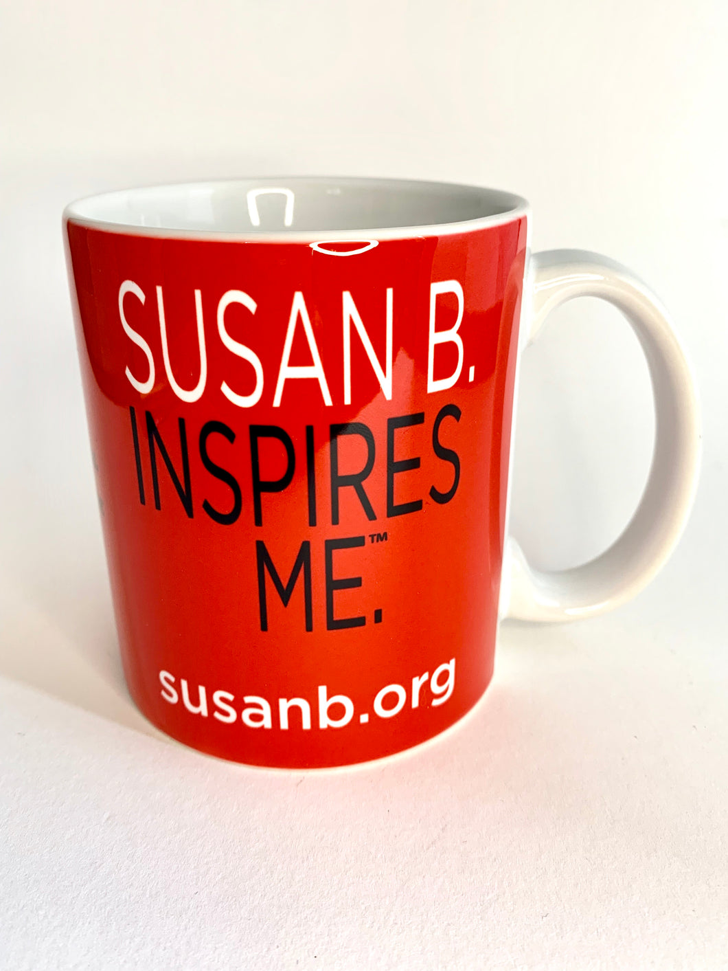 Susan B. Inspires Me Mug