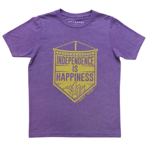Independence Is Happiness Youth T-Shirt